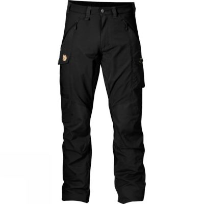 Pantalones Fjallraven Abisko Hombre - Negras - Chile KTA318029